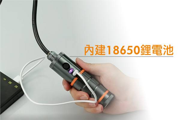 台灣製造B62B CREE雙磁鐵可彎曲LED手電筒軟管工作燈
